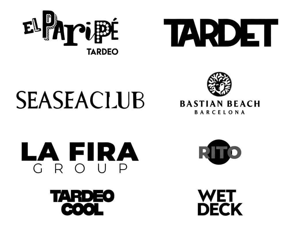 tardeo logos barcelona